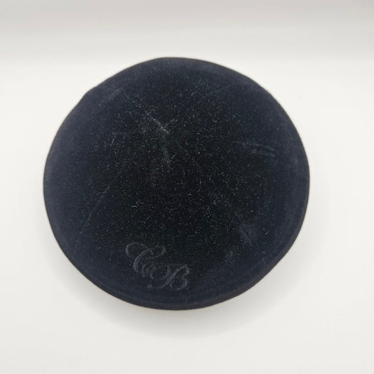 Black Velvet High Pile Kippot